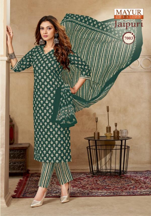 Mayur Jaipuri Vol 7 Cotton Dress Material Collection